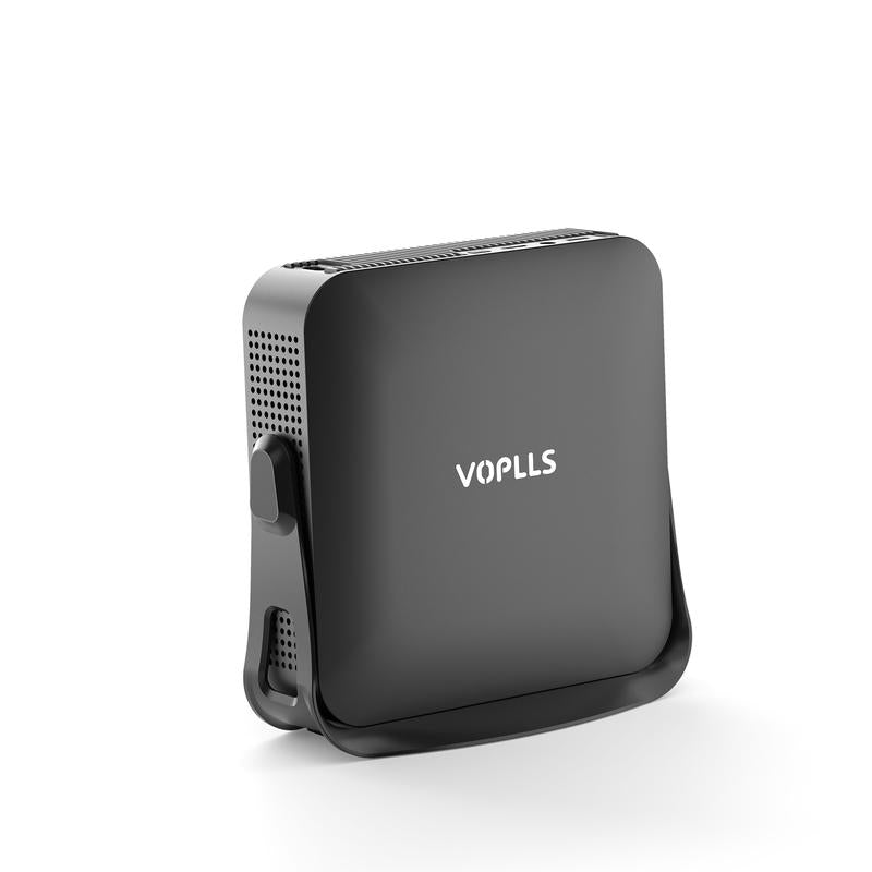 VOPLLS Portable Mini LCD Projector Native 1080P Gaming | Netflix Certified Outdoor Movie Projector with Dual Auto Focus & Keystone Correction | 3D Dolby Audio, Wifi 6 & Bluetooth 5.0 | 50% Zoom for Home Theater, Camping, (500 ANSI Lumen, HDMI/USB-C)