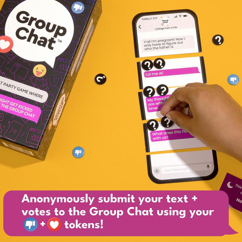 Group Chat the Party Game - Build Group Chats + Don'T Get Kicked Out!