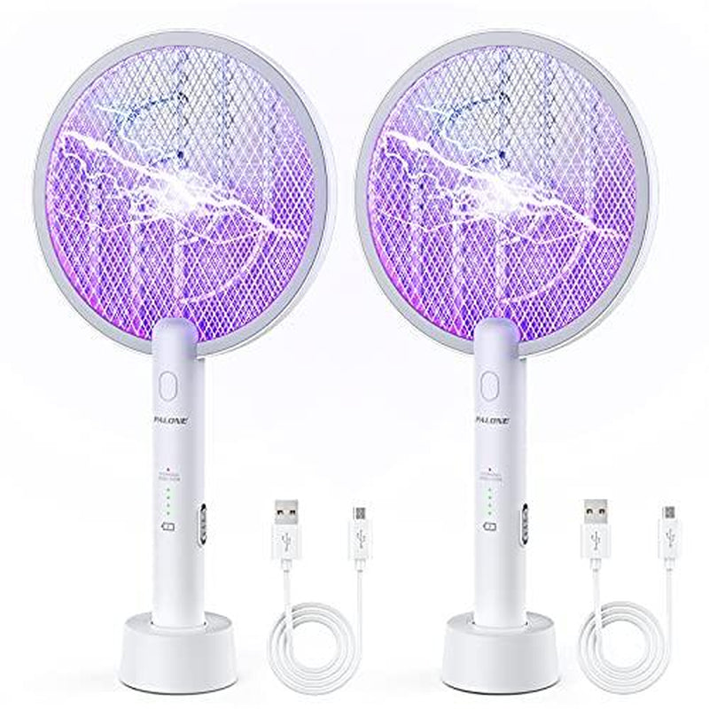 Powerful Indoor and Outdoor Mosquito Killer, Two-In-One Fly Swatter, Rechargeable Mosquito Killer, Safe Household Fly Swatter