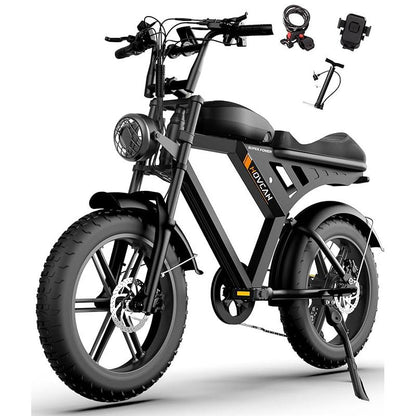 V30MAX/V30 Electric Bike for Adults 1500W/1000W Motor 20" Fat Tire Ebike, 32MPH/28MPH 120/70 Miles,48V 31.2/15.6 AH Dual Battery Hydraulic Disc Brake Electric Motorcycle Bike Full Suspension