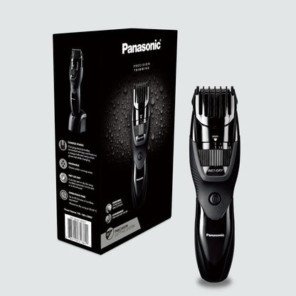 Beard & Hair Trimmer, 19 Length Settings with Adjustable Trim Dial and Comb Attachment, Comfort Grip, Showerproof Design