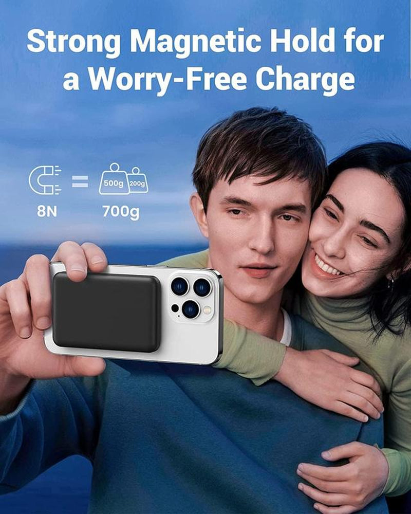 New External Battery Magnetic Charging Treasure Suitable for Apple 12-16 Full Range of Magnetic External Battery Magnetic Charging Treasure Thin and Light