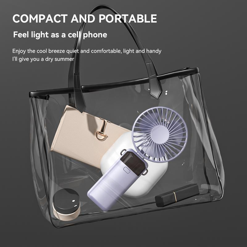 Handheld Fan,Portable Fan,1500Mah Rechargeable Personal Fan, 180° Foldable Mini Desk Fan with 5 Wind Speed, LCD Digital Remaining Battery Display, Lanyard as Neck Fan, Quiet, Pocket Size for Indoor Outdoor,Can Add Aromatherapy Perfume , with Phone Holder