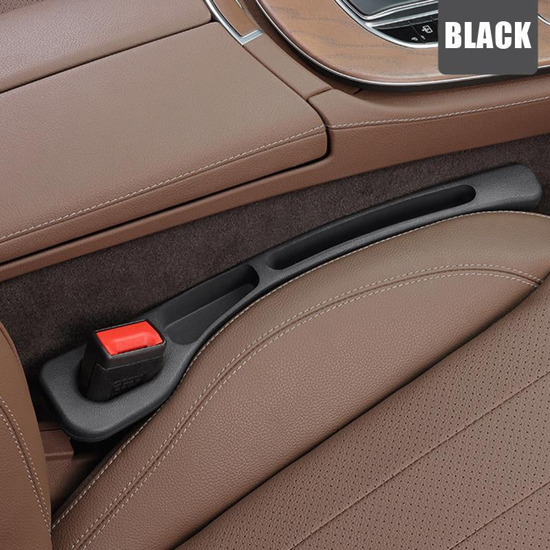 Car Seat-Gap Filler Organizer, Waterproof Automotive Seat-Gap Plug Strip, Pink Grooves Seat-Gap Storage Holder, Auto Interior Accessories