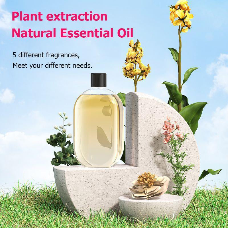 Gardenia Essential Oil Diffuser, 1 Count USB Powered Essential Oil Diffuser with Atmosphere Light Function, Home Fragrance for Living Room, Bedroom, Office