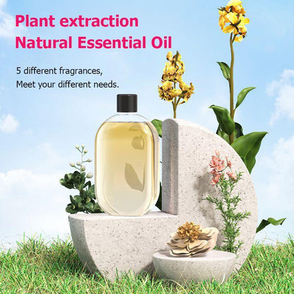 Gardenia Essential Oil Diffuser, 1 Count USB Powered Essential Oil Diffuser with Atmosphere Light Function, Home Fragrance for Living Room, Bedroom, Office