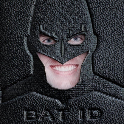 3-Tier Bat Hero Featuring ID Wallet, Driver License Holder(Please Read the Last Part of Our Description!), Best Gifts for Father'S Day, Unisex