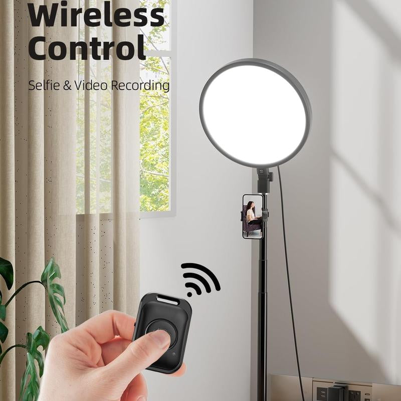 Weilisi Large Ring Light with 79" Stand, 6500K Full-Screen Selfie Ring Light with Stand and Phone Holder, Professional Big Ring Light for Live Stream, Youtube, Tiktok, Makeup, Video, Barber, Photography