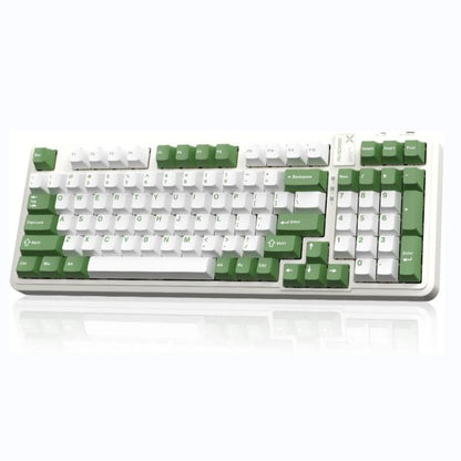 AUSDOM 98Pro Silent Mechanical Keyboard,Wireless Hot Swappable Gaming Keyboard with Backlit,Gasket Structure,Pre-Lubed Tactile Switches,2.4Ghz/Type-C/Bluetooth Custom Keyboard