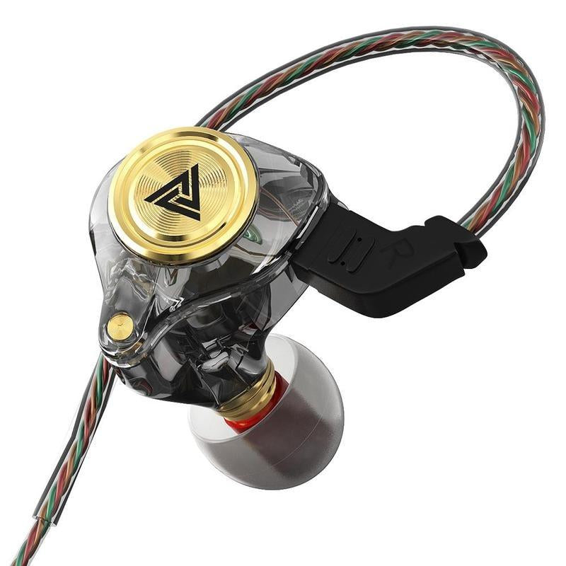 Portable Wired In-Ear Noise-Cancelling Headphones with Built-In Microphone, Hifi Bass Effect, 3D Stereo and 8D Audio Experience, Designed for Games, Sports. Suitable for Working Out in the Gym, Outdoor Sports, Immersive Games, 2024 New Halloween Gift