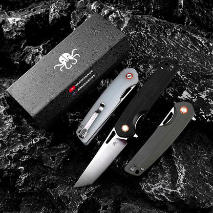 Kraken Knife J145-DRIFT, D2 Blade with G10 Handle