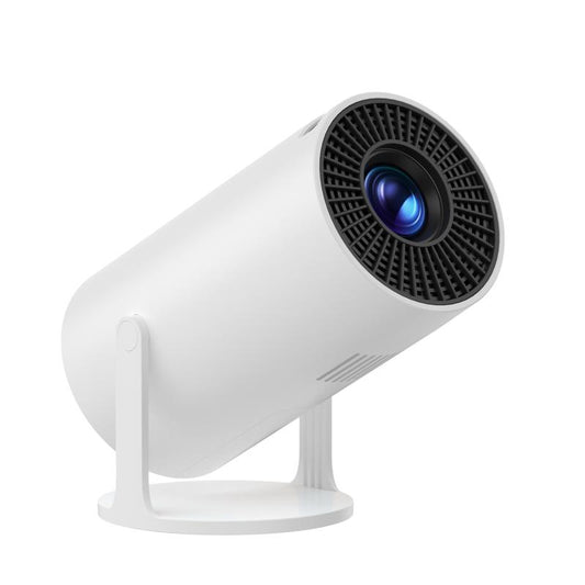 Portable Projector 2.4/5G Wifi 360° HD LED 200 Inch Screen Built-In Speaker Multifunctional Projector