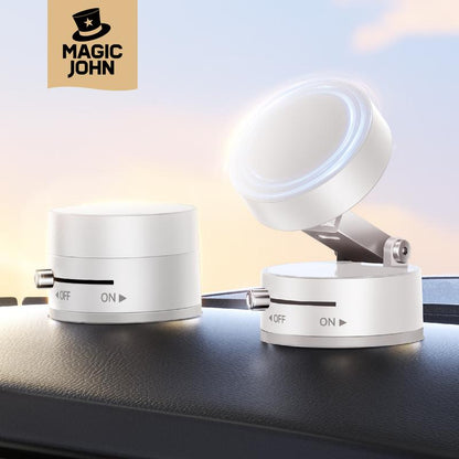 MAGIC JOHN Foldable 360° Magnetic Phone Stand Ultra-Stable, Anti-Slip, Perfect for Hands-Free