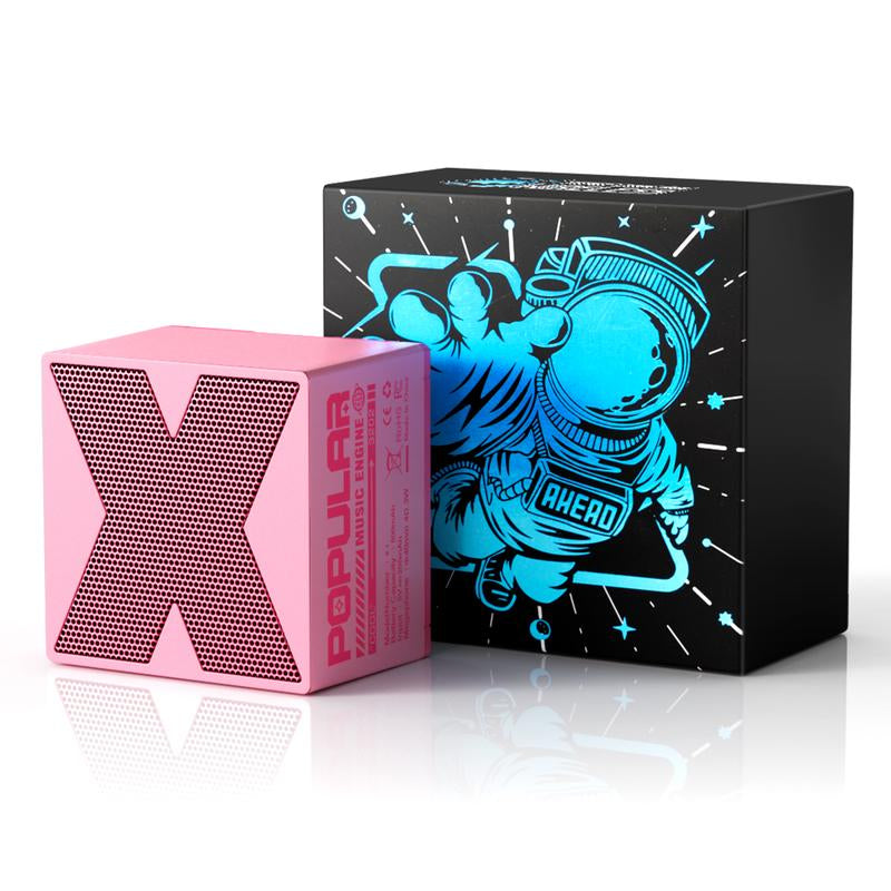 YOYOWAY Mini Wireless Audio Speakers with TWS Pairing,Hands-Free Call, BT5.0, Portable Bluetooth Speaker for Home/Party/Outdoor/Beach, Christmas Gift