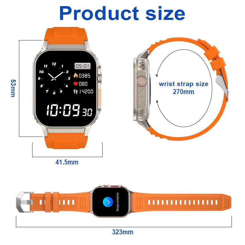 Mother’S BOGO 2 Watches! Rugged & Elegant Smartwatch for Women – Waterproof, Health Monitoring, 120+ Sports Modes, Long Battery, Customizable Watch Face.