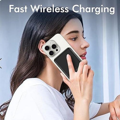 New External Battery Magnetic Charging Treasure Suitable for Apple 12-16 Full Range of Magnetic External Battery Magnetic Charging Treasure Thin and Light