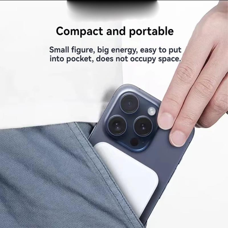 New External Battery Magnetic Charging Treasure Suitable for Apple 12-16 Full Range of Magnetic External Battery Magnetic Charging Treasure Thin and Light