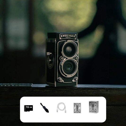 Portable Retro Mini Digital Camera, USB Rechargeable Vintage Camera with Accessories, Point & Shoot Camera for Home & Outdoor, Portable Camera,Tech Gadgets, Mother'S Day Gift