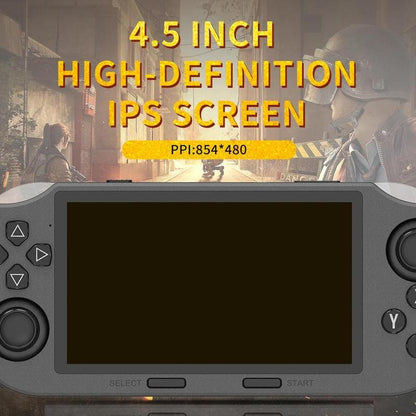 YLW Portable Handheld Game Player, 4.5 Inch IPS Screen Retro Video Game Console, Built-In 20000+ Games for PS1/GBA/SFC, Gaming Stuff, Digital, Durability