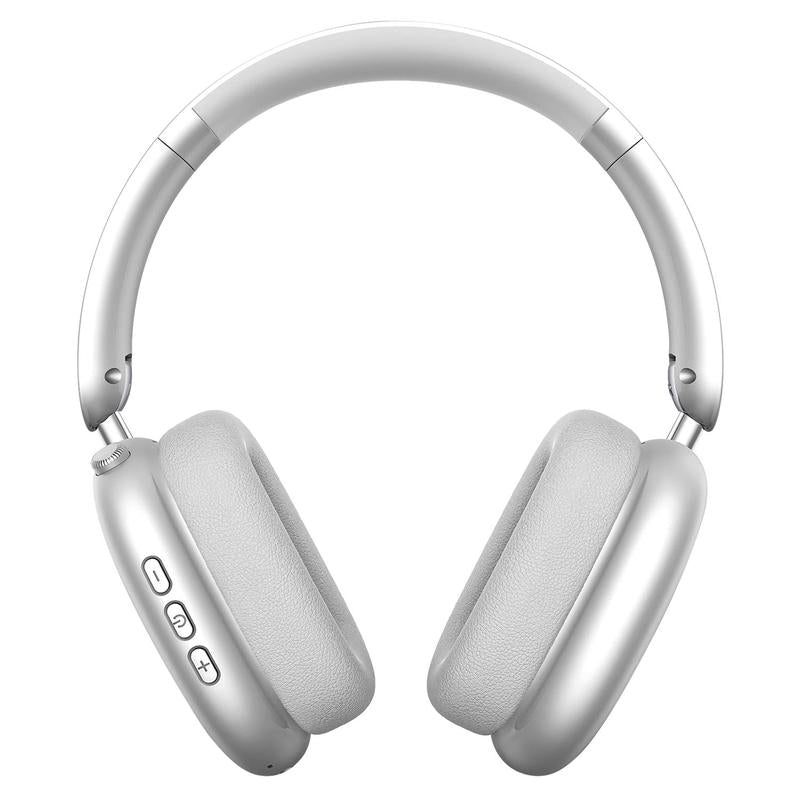 Y01 Bluetooth 5.3 Over-Ear Headphones, Noise Reduction, Hi-Res Audio, 48H Playtime, Foldable, Soft Earpads, with Mic for Ios/Android/Pc