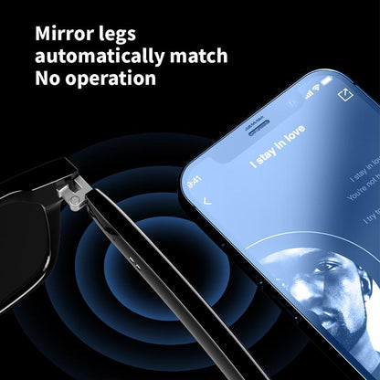 E13 Smart Glasses UV Protection Anti-Blue Light , Bluetooth Compatible for Men & Women , Multifunctional Wireless Glass