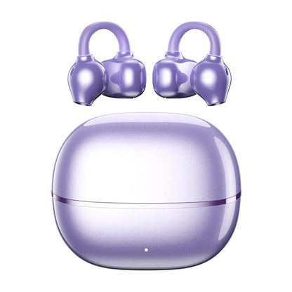 Earclip C7 Clip-On Design Wireless Earphones, Upgraded Panoramic Sound Headset, Comfortable Wearing Sports Earbuds for Work, Fitness