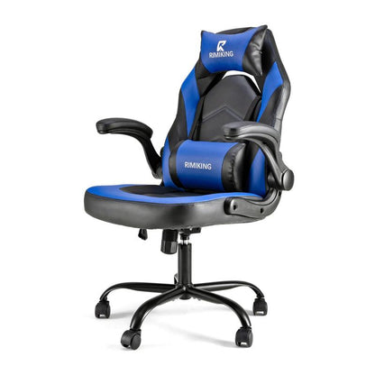 [Fathersdaygift] RIMIKING Shelby Series Ergonomic Gaming Chair, Adjustable Recliner, Lumbar Support, Heavy-Duty Office Chair,275 Lbs Weight Capacity,3896 Springtok