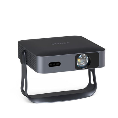 VOPLLS Portable Mini LCD Projector Native 1080P Gaming | Netflix Certified Outdoor Movie Projector with Dual Auto Focus & Keystone Correction | 3D Dolby Audio, Wifi 6 & Bluetooth 5.0 | 50% Zoom for Home Theater, Camping, (500 ANSI Lumen, HDMI/USB-C)