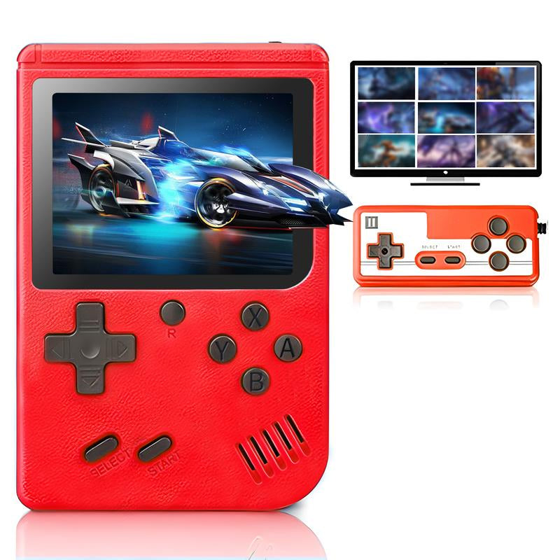 Portable Handheld Game Console with Upgrade 400 Classic FC Games, Support Two Players, USB Charging,For Birthday Gift, Home Entertainment