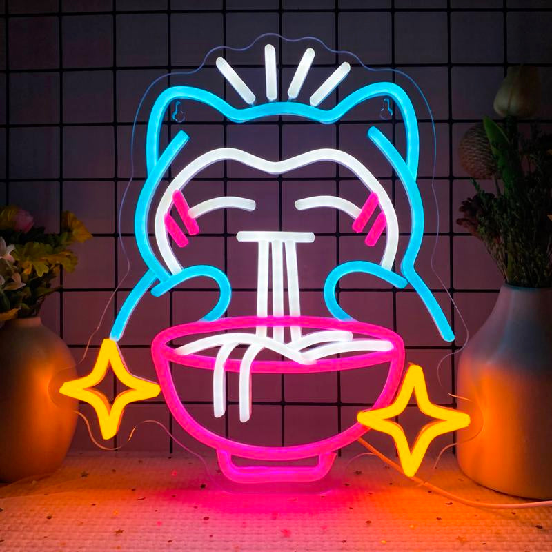 Bulbasaur Neon Signs for Wall Decor, USB Powered for Bedroom Bar Store Birthday Party Man Cave Christmas Supply Gifts