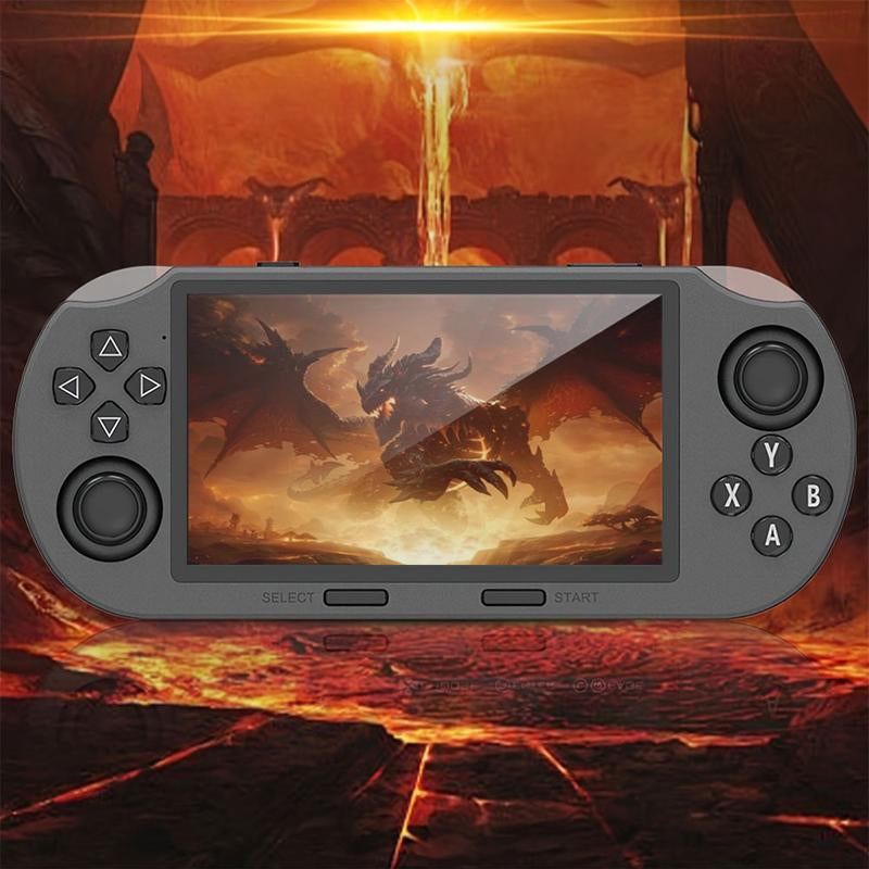 WUDS SF3000 Retro Handheld Game Console, 4.5 Inch IPS Screen Games Machine, Wireless Mini Portable Game Player, Gaming & Consoles for Boy Gift Protection Digital Cyber