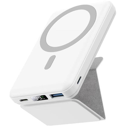 10000Mah Magnetic Wireless Power Bank with Phone Holder, 22.5W PD Fast Charging Portable Charger, Power Bank for for Iphone 15/14/13/Pro/Mini/Pro Max Power Magnetic Power