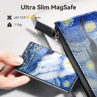 KUULAA Magnetic Wireless Power Bank, Slim 5,000Mah Wireless Portable Charger , PD Fast Charging for Magsafe Battery Pack with USB-C , Iphone 16-12/Pro/Samsung Electronics Accessories