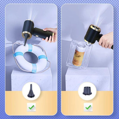 4 in 1 Vacuum Cleaner - Vacuum & Blower - Handheld Wireless Vacuum Cleaner - Rechargeable USB - Mini Vacuum for Clean Car, Home - Ideal Gift