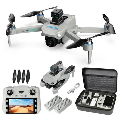 2025 NEW GPS Drone with 4K UHD EIS Camera, 5G Wifi FPV RC Quadcopter with Brushless Motors, Optical Flow Positioning, Obstacle Avoidance, Auto Return