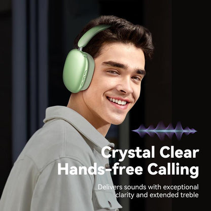 Y01 Bluetooth 5.3 Over-Ear Headphones, Noise Reduction, Hi-Res Audio, 48H Playtime, Foldable, Soft Earpads, with Mic for Ios/Android/Pc