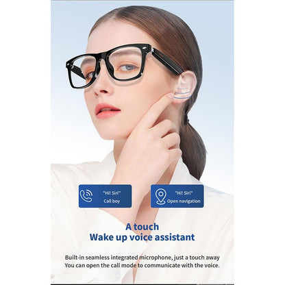 E13 Smart Glasses UV Protection Anti-Blue Light , Bluetooth Compatible for Men & Women , Multifunctional Wireless Glass