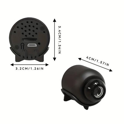 1Pc X5 Wireless Security Camera, 720P Indoor Home Surveillance, USB Powered, Wi-Fi Enabled, App Control, Motion Detection, Night Vision, Live Streaming, Loop Recording, Portable Baby/Pet/Babysitter Monitor