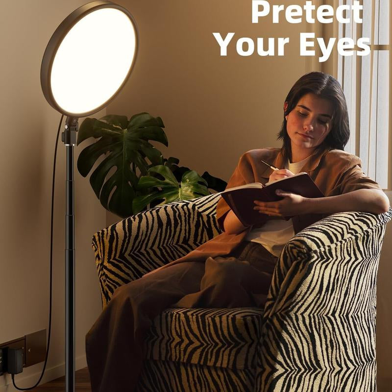 Weilisi Large Ring Light with 79" Stand, 6500K Full-Screen Selfie Ring Light with Stand and Phone Holder, Professional Big Ring Light for Live Stream, Youtube, Tiktok, Makeup, Video, Barber, Photography