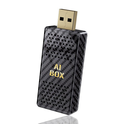 【Yurnlv】Mini Al Box -Streaming Netflix/Youtube/Tiktok/Google Play to Your Car! 3 in 1 Wireless Carplay and Android Auto Adapter Suitable for Factory Wired Carplay Cars