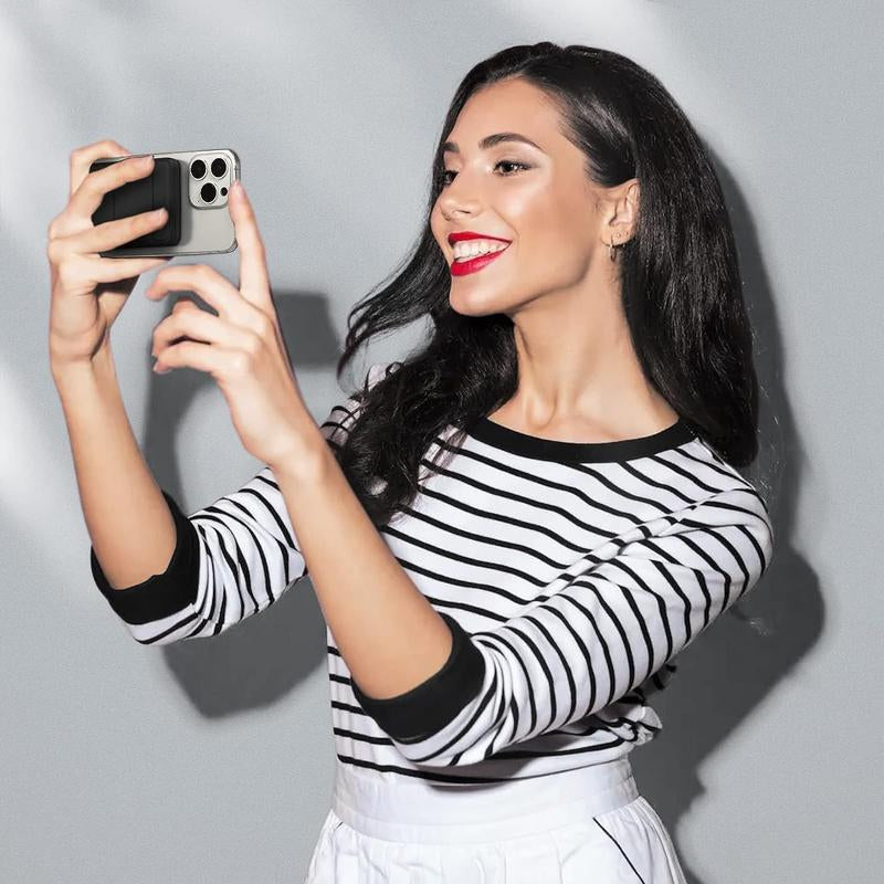 Magnetic Battery ，Magnetic Power Bank , 10000 Mah Power Bank with Folding Stand with USB-C Cable LED Display, Magnetic Power Bank 22.5W PD Fast Charging for Iphone D013