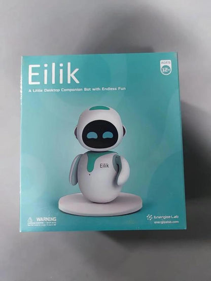 Energize Lab, Cute Robot Eilik Pets Toys with Abundant Emotions, Animations & Mini-Games, Your Perfect Desk Touch Interactive Companion, Holidays & Birthdays Gifts for Girls & Boys