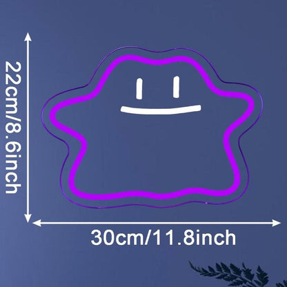 Bulbasaur Neon Signs for Wall Decor, USB Powered for Bedroom Bar Store Birthday Party Man Cave Christmas Supply Gifts