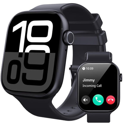 2025 New Fashion Touch Screen Smart Watch with Answer/Make Calls, Message Reminder, Multifunctional Fitness Watch with 100+ Sports Modes, DIY Watch Dials, Smart Watches for Iphone/Andriod, Activity Tracker for Men Women